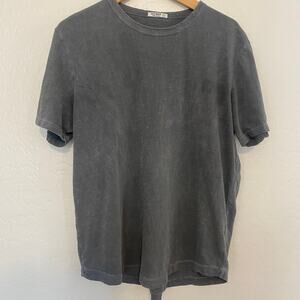 Buck Mason T-Shirt Mens Size Large 100% Cotton Grey Modern Minimalist Made in LA
